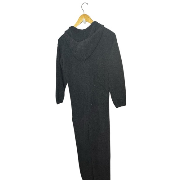 SKIMS COZY KNIT UNISEX HOODIE ONESIE/ JUMPSUIT ONYX | XL - Picture 7 of 9